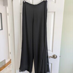 Frank Usher Layered Chiffon Pants - UK 14